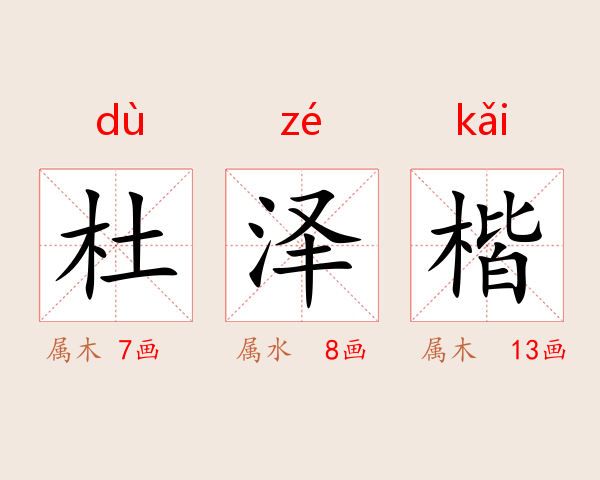 杜泽楷