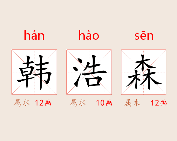 韩浩森