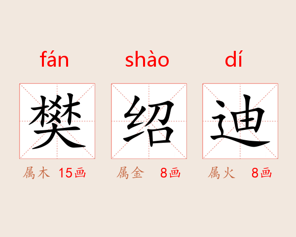 樊绍迪