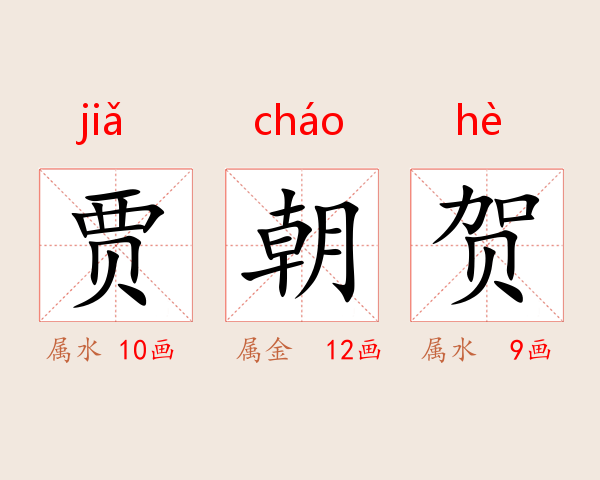贾朝贺