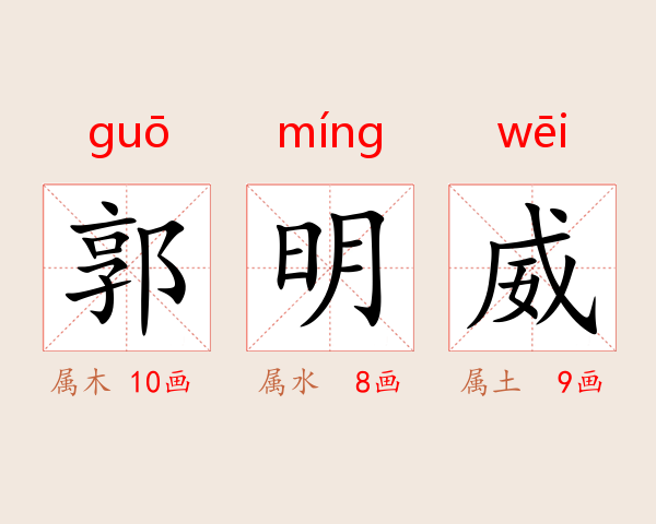 郭明威