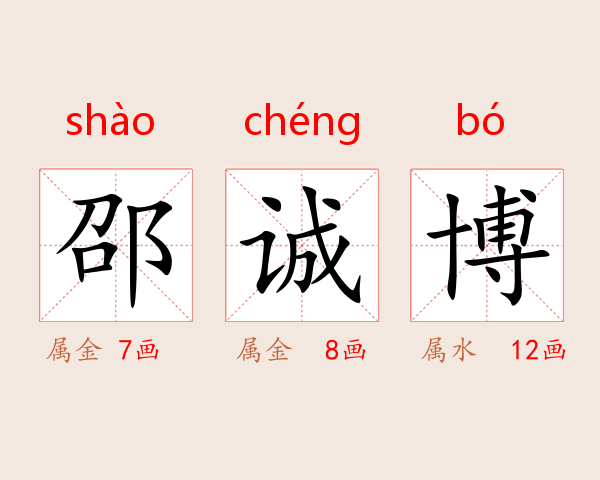邵诚博