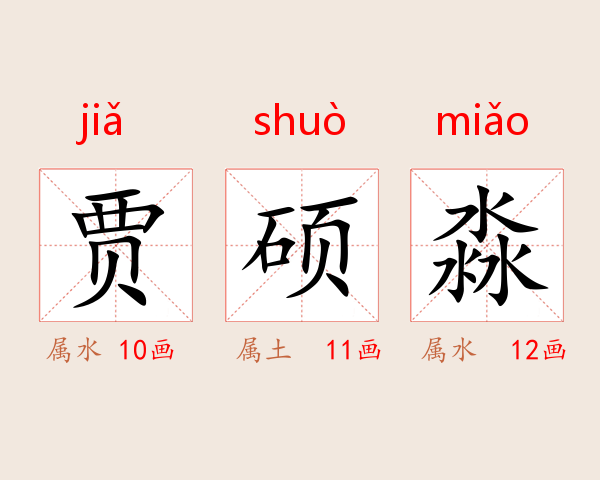 贾硕淼
