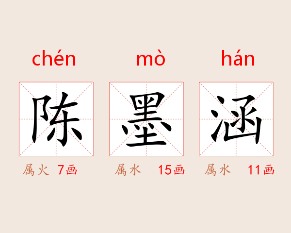 陈墨涵