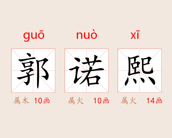 郭诺熙