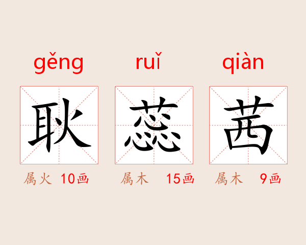 耿蕊茜