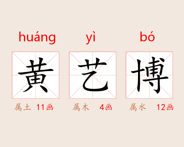 黄艺博