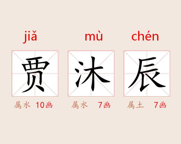 贾沐辰