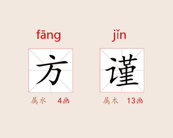 方谨