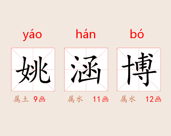姚涵博