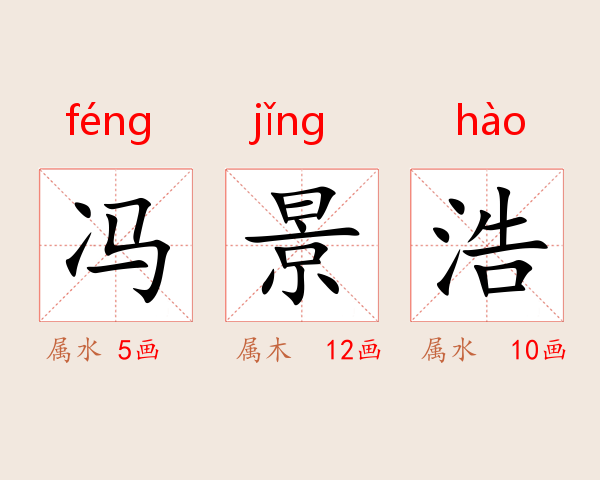 冯景浩