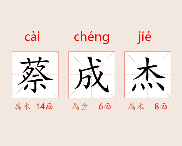 蔡成杰