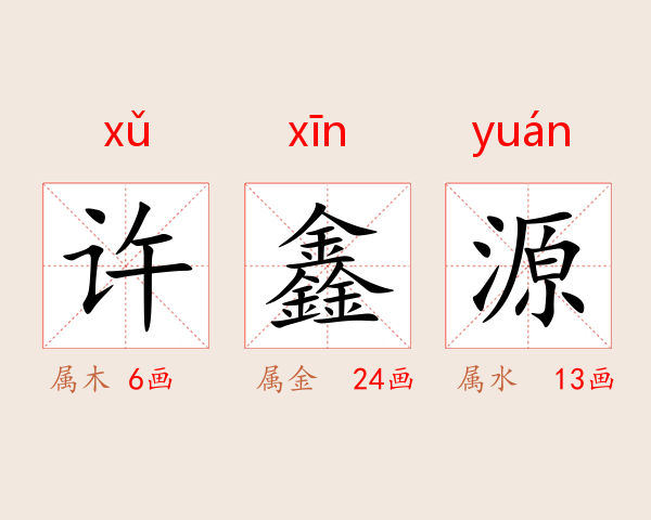 许鑫源