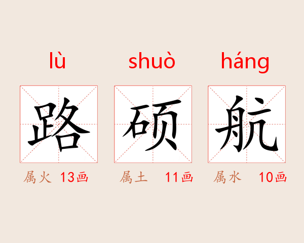 路硕航