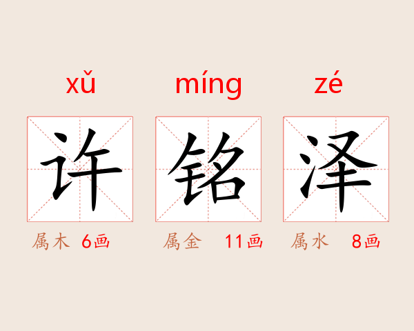 许铭泽