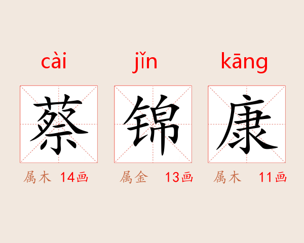 蔡锦康