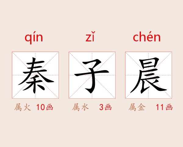 秦子晨