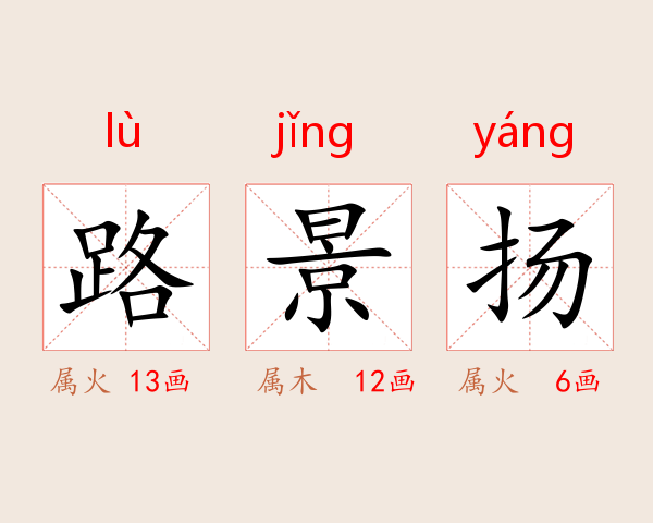 路景扬