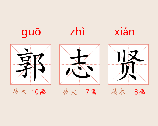 郭志贤