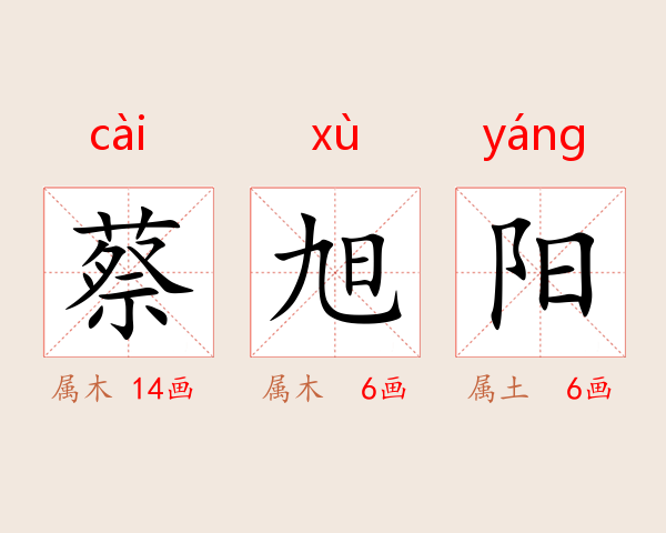 蔡旭阳