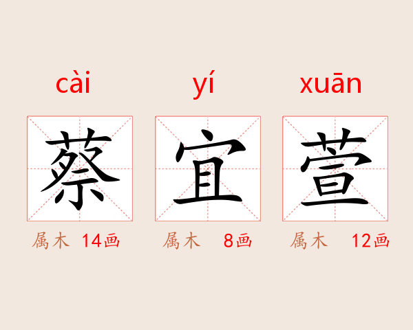 蔡宜萱