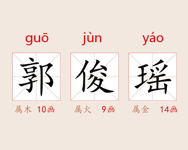 郭俊瑶