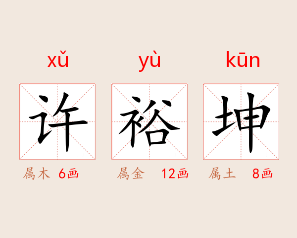 许裕坤
