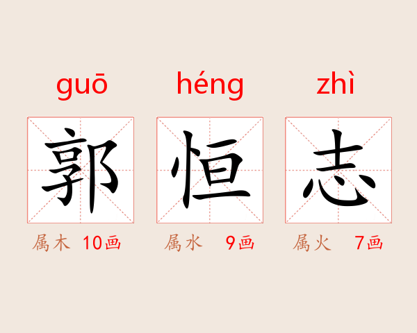 郭恒志