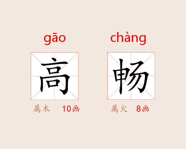 高畅