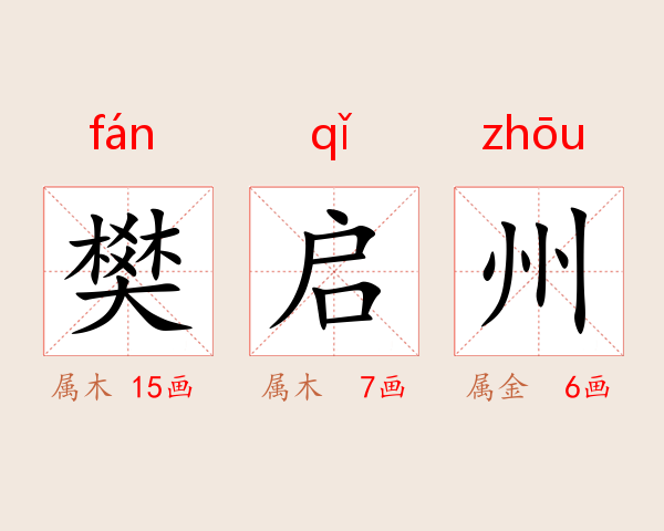 樊启州