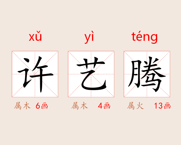 许艺腾