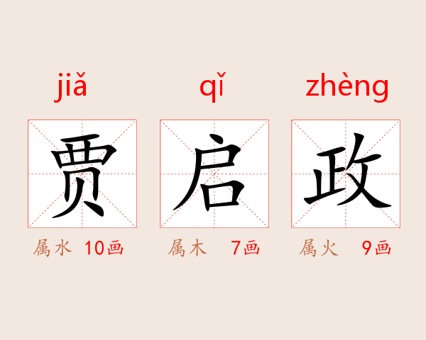 贾启政