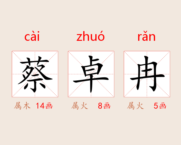 蔡卓冉
