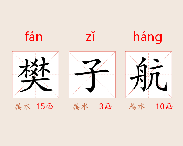 樊子航