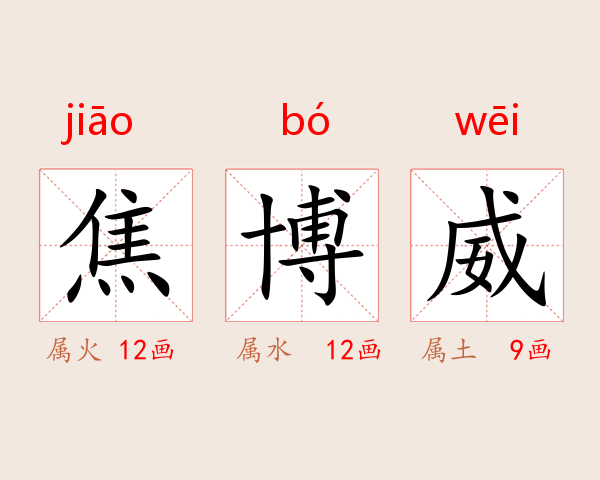 焦博威