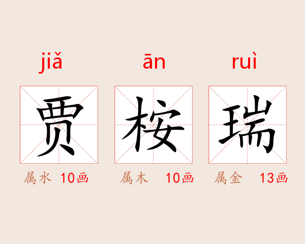 贾桉瑞