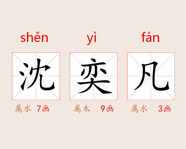 沈奕凡