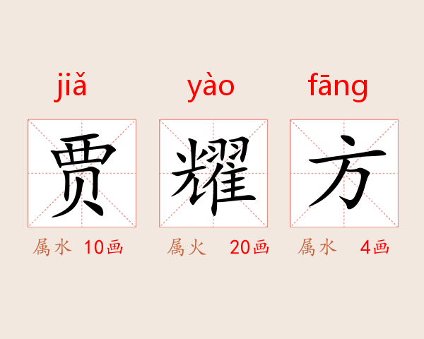 贾耀方