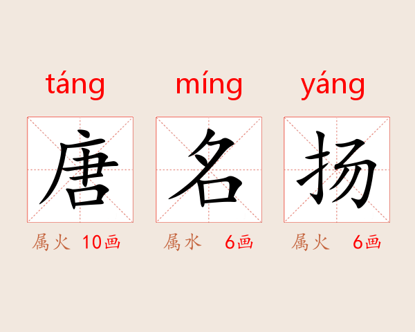 唐名扬