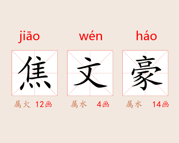 焦文豪