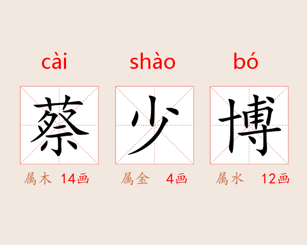 蔡少博