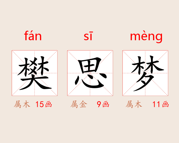 樊思梦