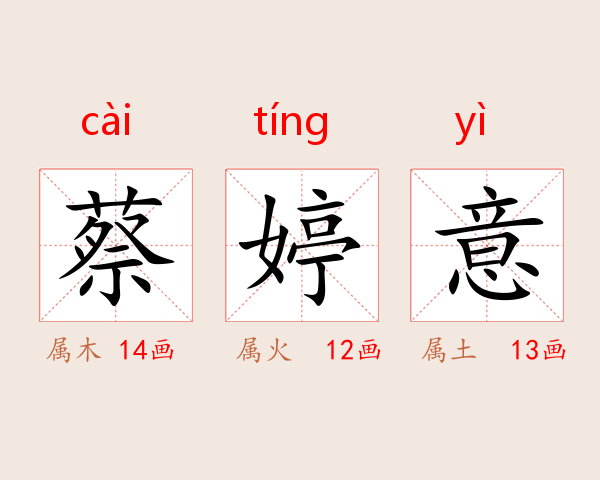 蔡婷意