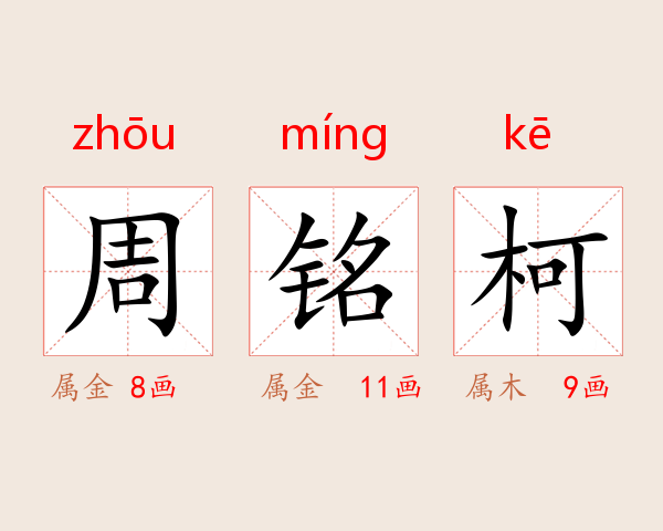 周铭柯