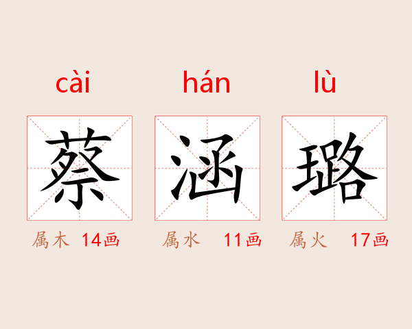 蔡涵璐