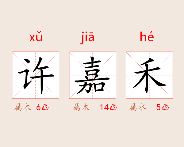 许嘉禾