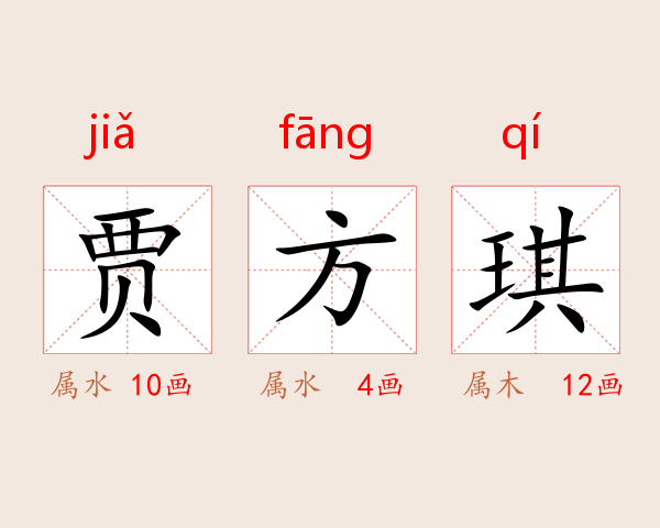 贾方琪