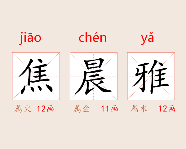 焦晨雅