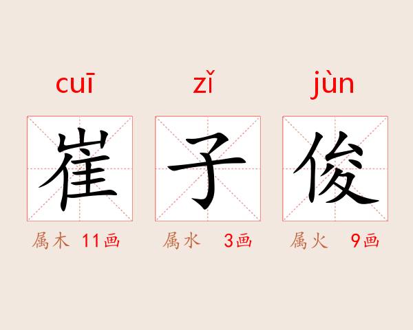 崔子俊