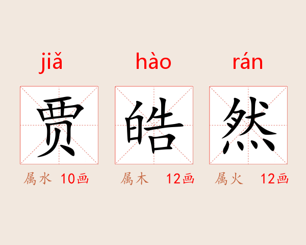 贾皓然